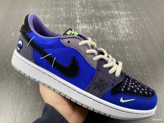 Cheap TB Williamson DZ7292-420 OG Zion Retro Jordan 1 Voodoo Low 0726